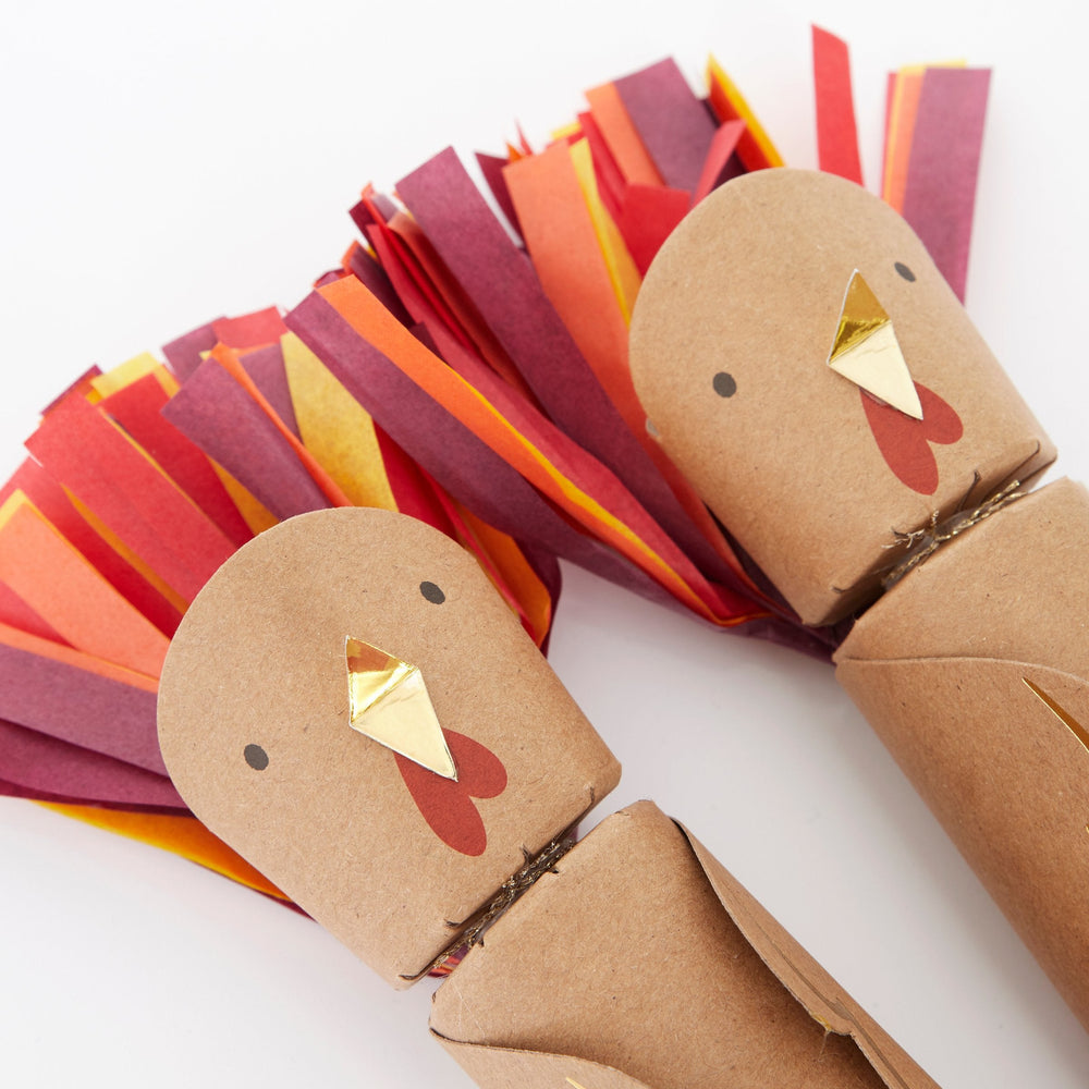 Turkey Party Crackers - Medium