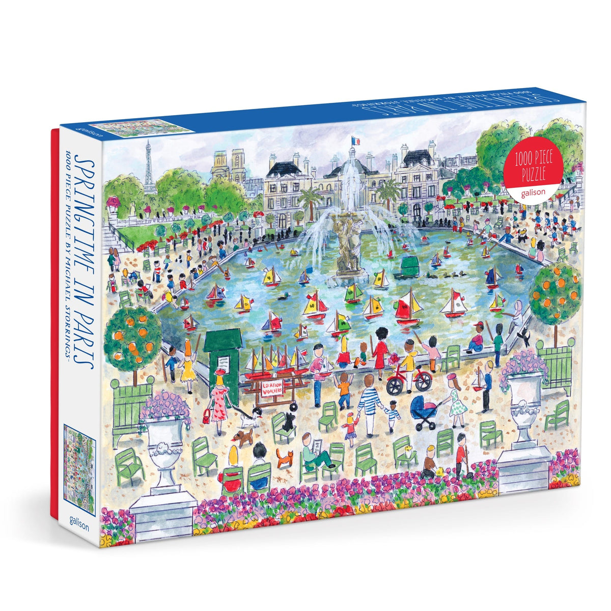 1000 Piece Puzzle - Springtime in Paris