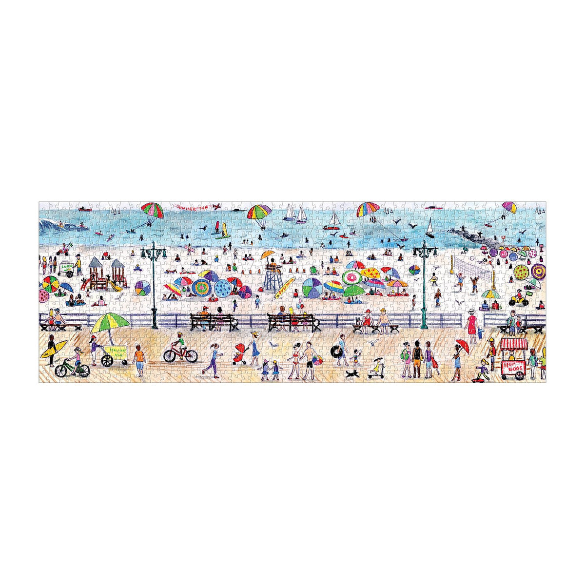 1000 piece Panoramic Puzzle - Summer Fun