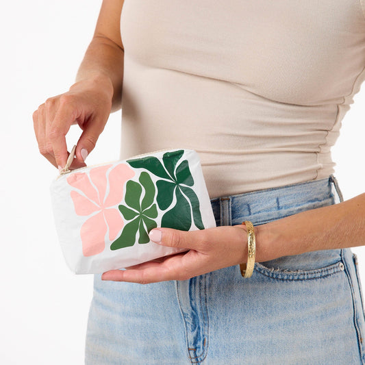 Wavy Mini Pouch - Vineyard