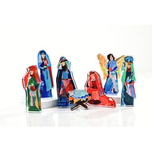 Acrylic Nativity Small - Set of 7