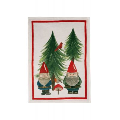 Jolly Elf Linen Kitchen Towel - 50x70cm