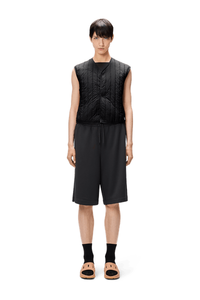 Banja Short Liner Vest - Black