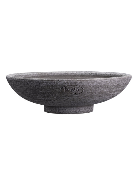 Ada Bowl with Saucer - Raw Grey - 35cm