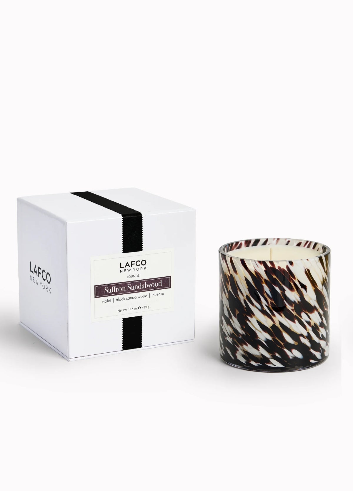 15.5oz Candle - Lounge - Saffron Sandalwood