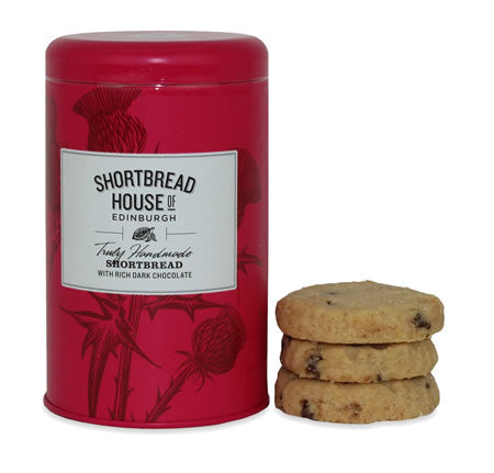 Shortbread House Dark Chocolate Biscuit 140g Tin