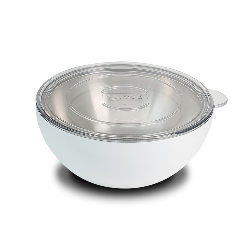 Vacuum-Insulated Large Serving Bowl (3Q) - White Icing