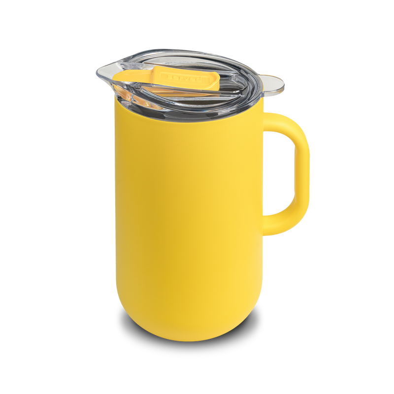 Vacuum-Insulated Stainless Steel Pitcher - Saffron- 2L