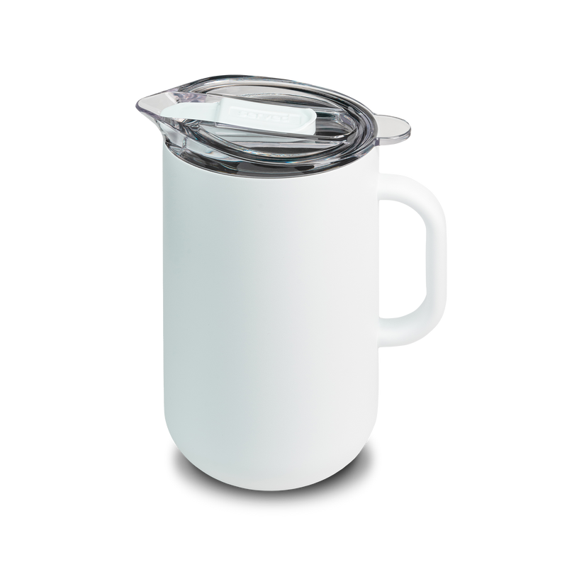 Vacuum-Insulated Pitcher in White Icing - 2L