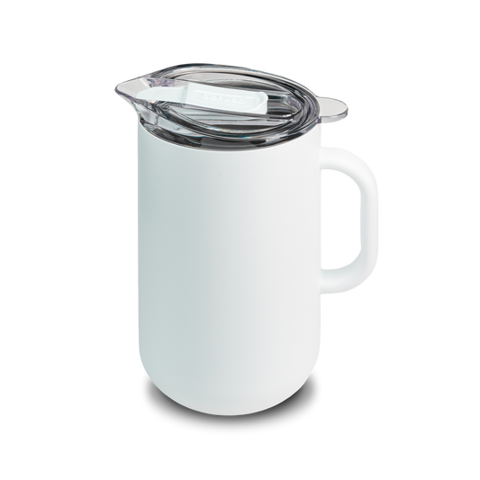Vacuum-Insulated Pitcher in White Icing - 2L