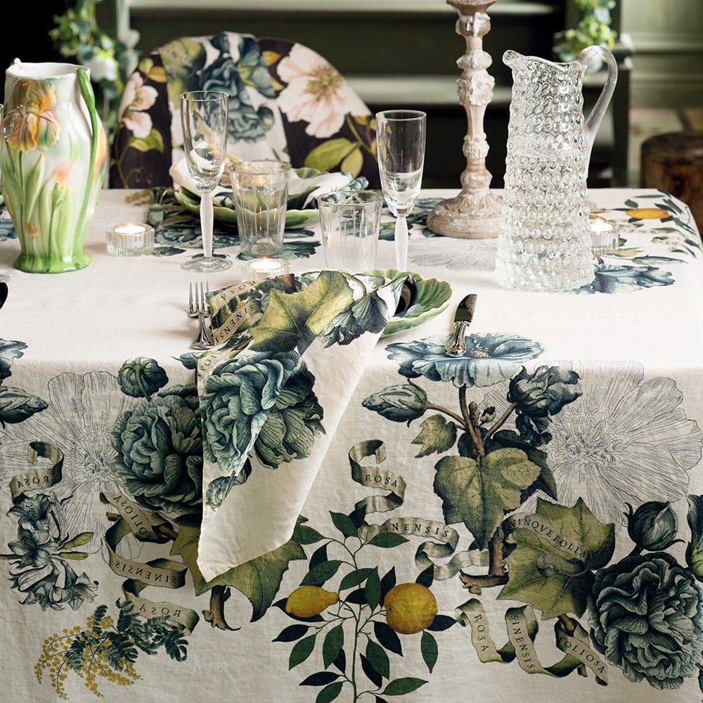 Giardino Natural Tablecloth