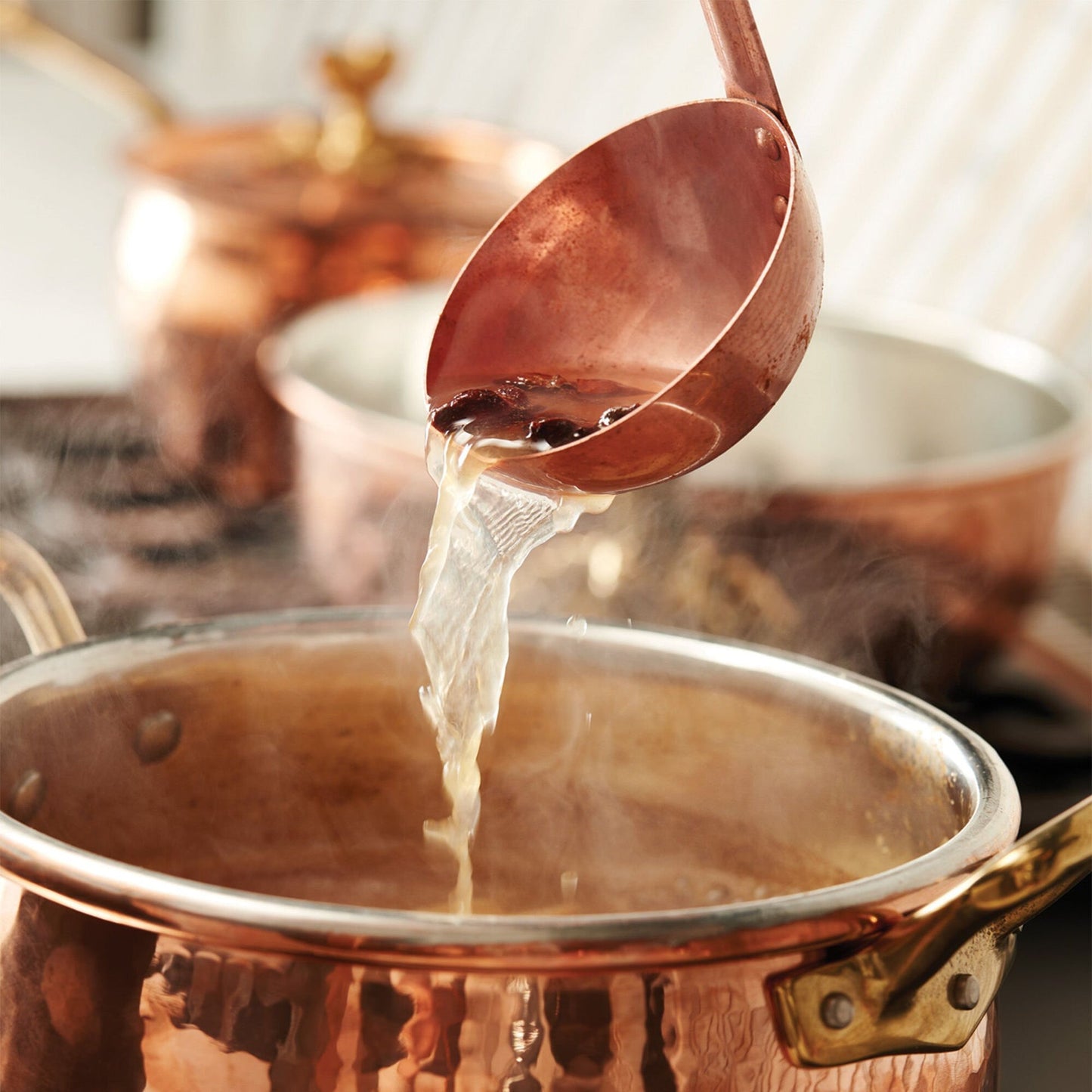 Simmered Cider Metallic Poured Candle - 6.5oz Boxed