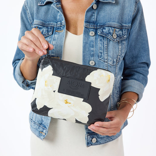 Pouch - Mohala - Snow/Black