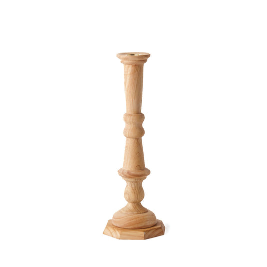 Georgian Candlestick No. 2, Plantation Hardwood