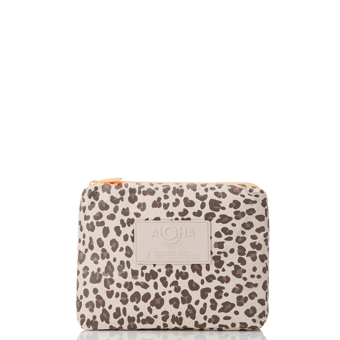 Leopard Cub Small Pouch - Coconut