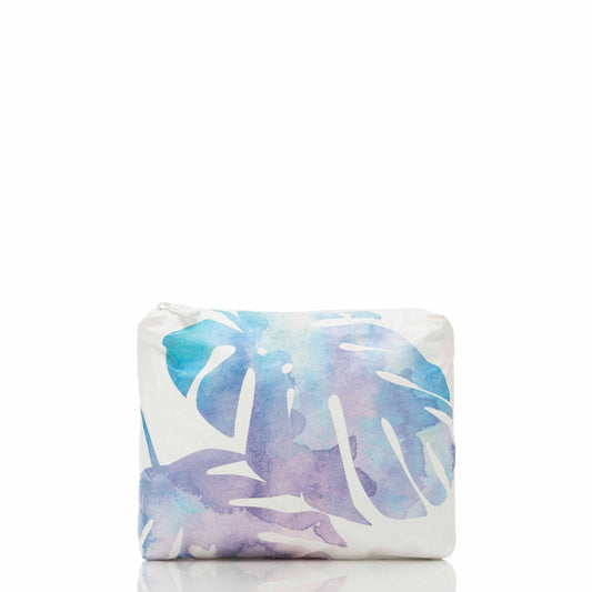 Aloha Collection Small Pouch - Monstera - Dawn