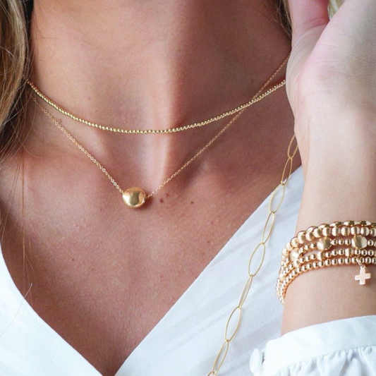 17" Choker Classic Gold - 2mm