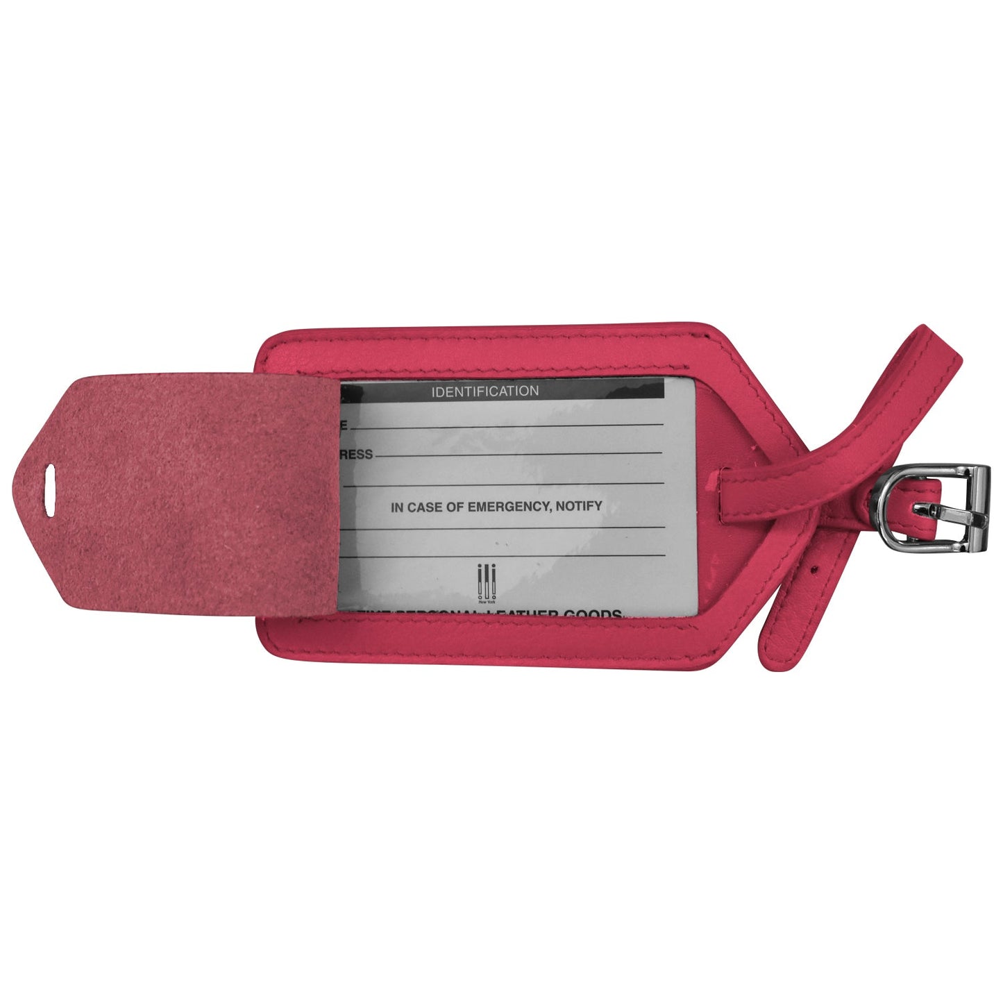 Luggage Tag - Indian Pink