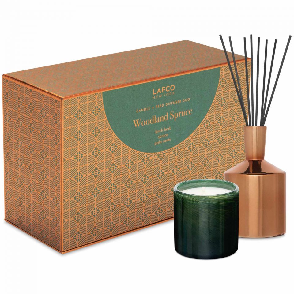 Woodland Spruce Classic Candle & Diffuser Duo