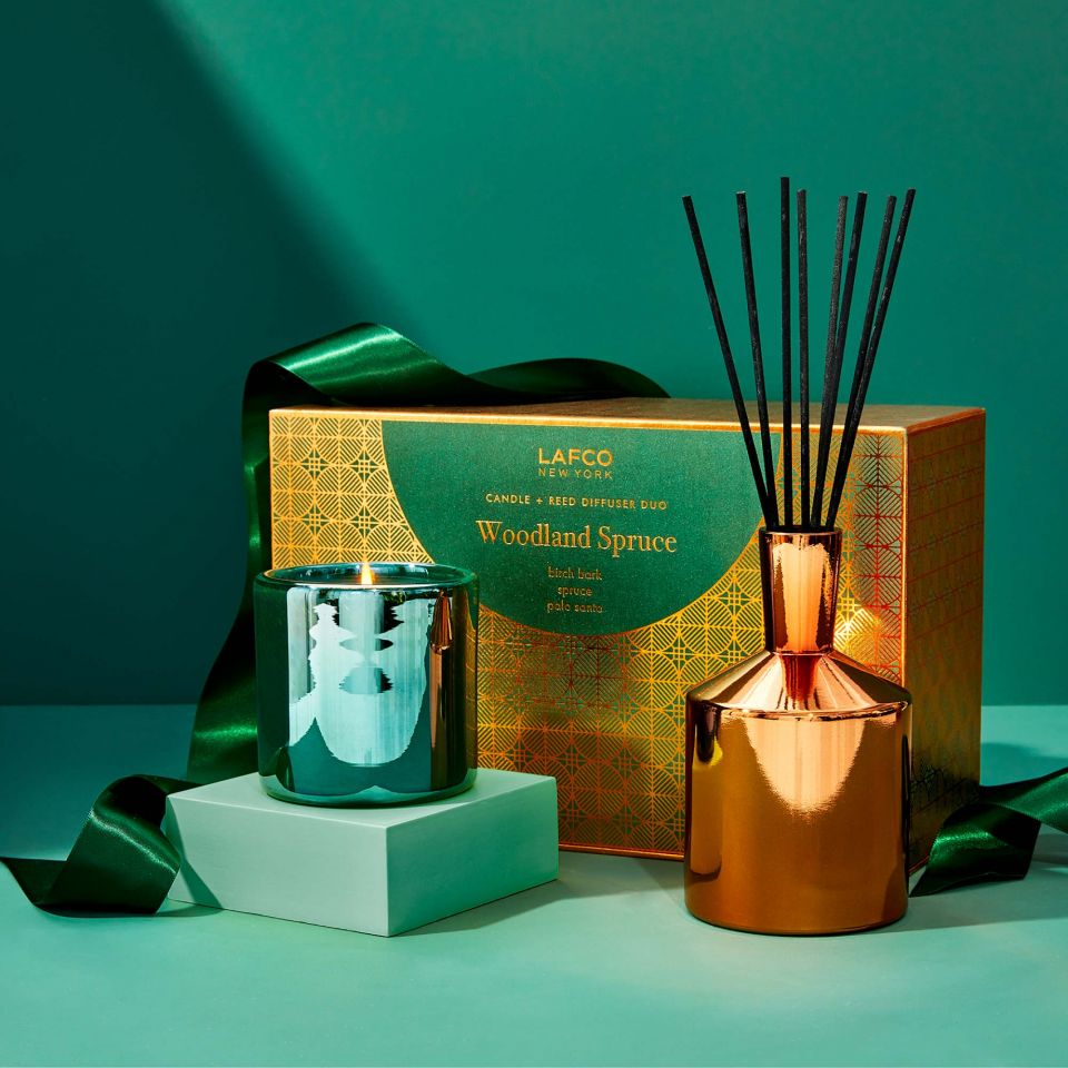 Woodland Spruce Classic Candle & Diffuser Duo