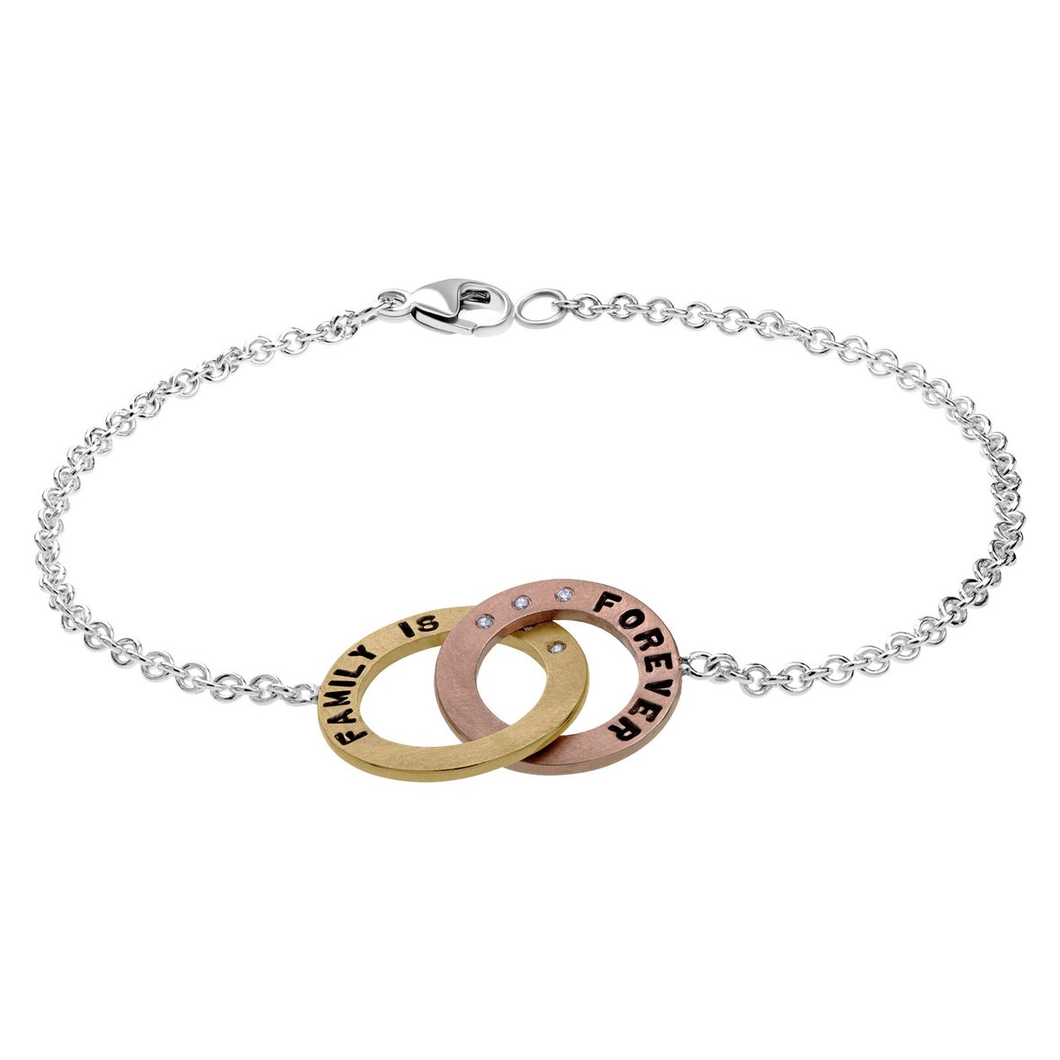 Open Circle Charming Bracelet