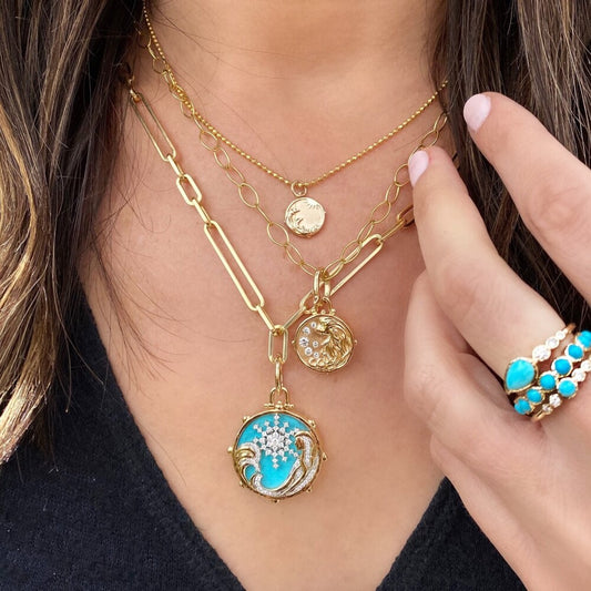 Classic Small Beaded Chain