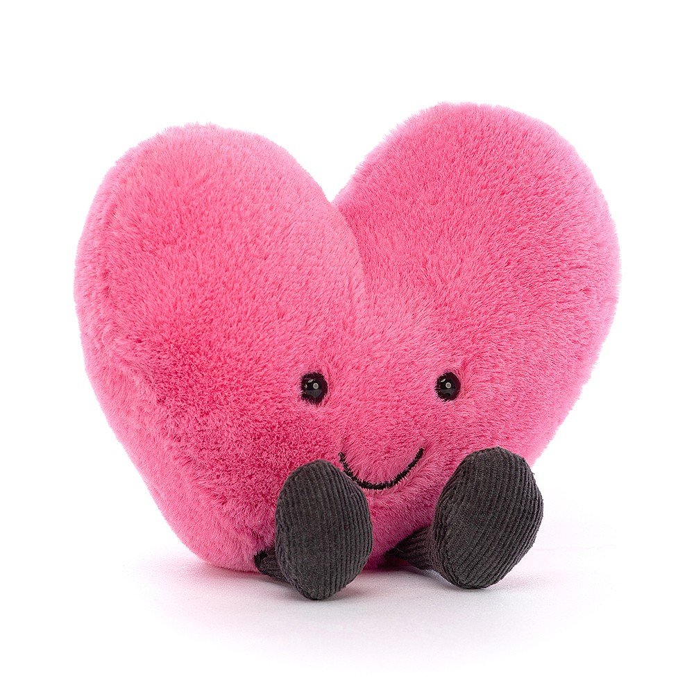 Amuseable Hot Pink Heart - Small