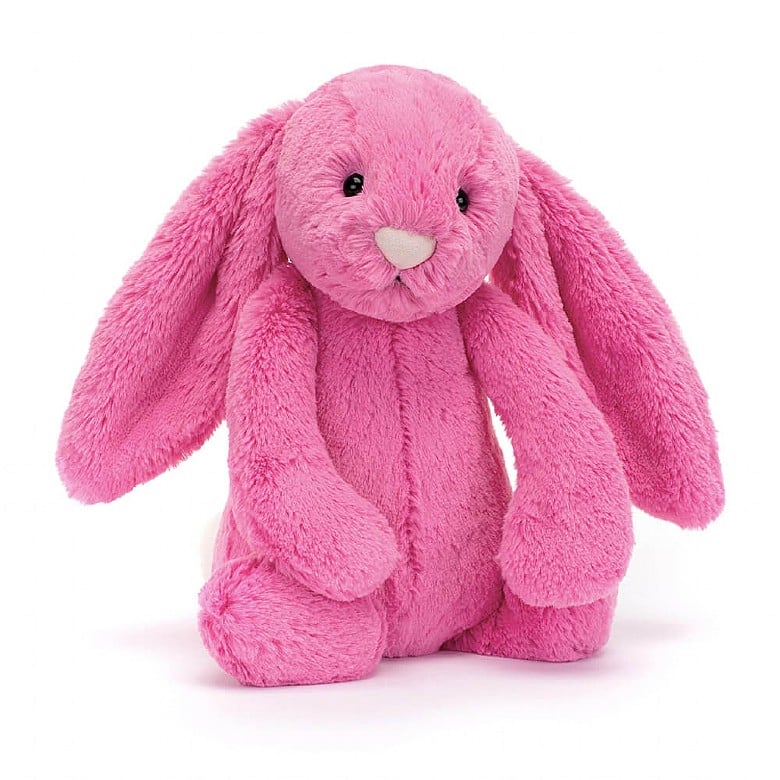 Bashful Hot Pink Bunny-  Medium