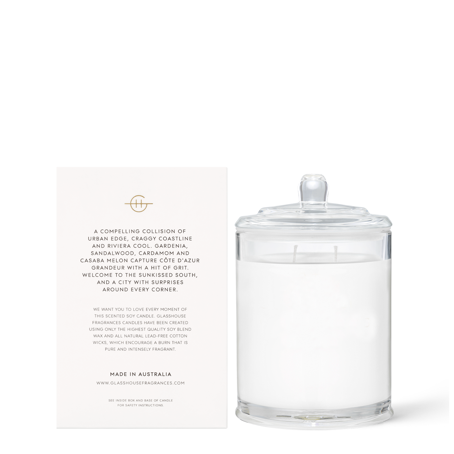 13.4oz Marseille Memoir - Triple Scented Soy Candle