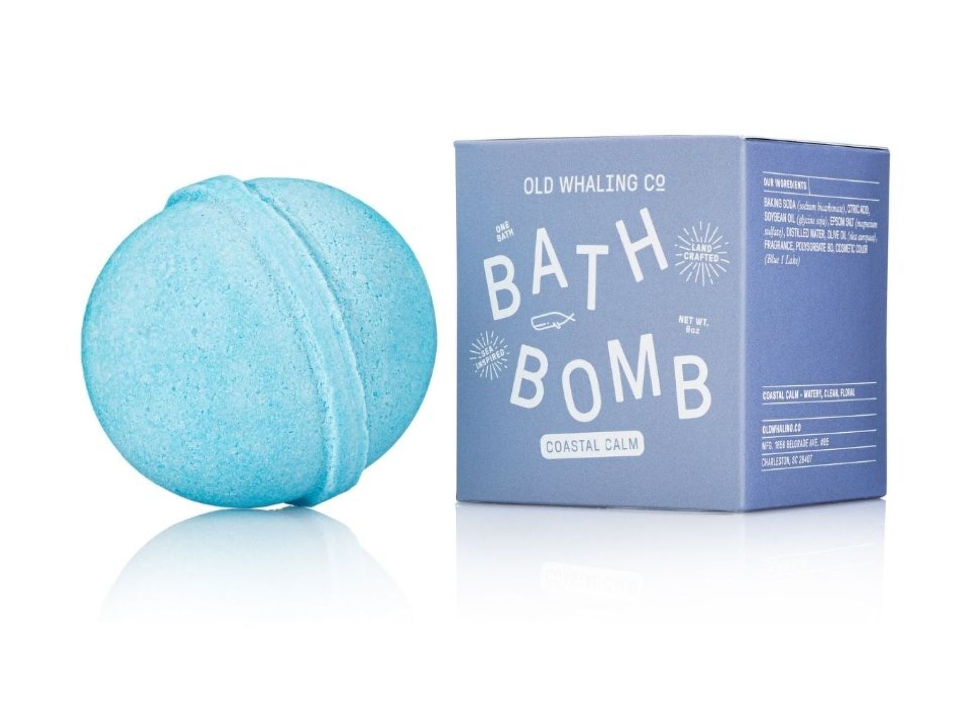 Old Whaling Company bath bomb costal calm fragence