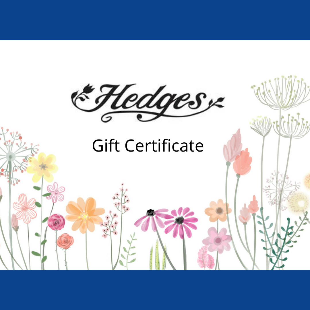 Hedges Gift Certificate