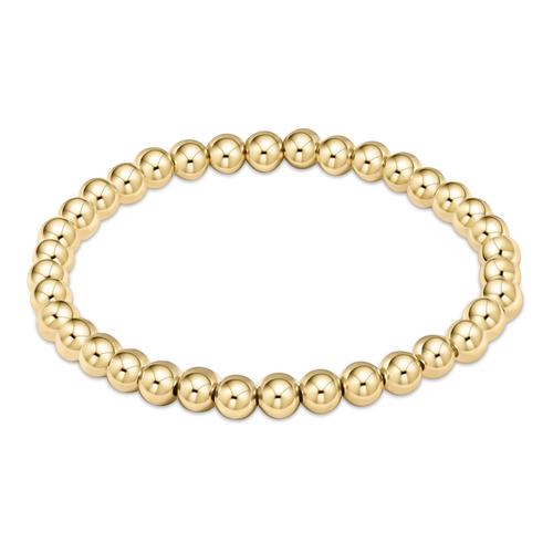 Extends - Classic Gold Bead Bracelet - 5mm