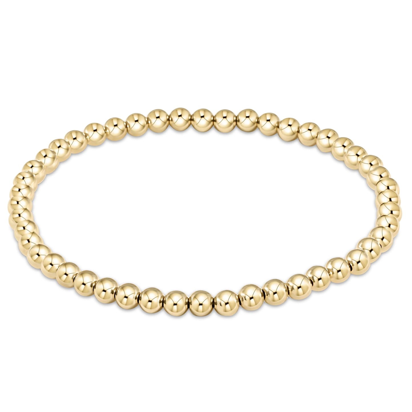 Extends - Classic Gold 4mm Bead Bracelet