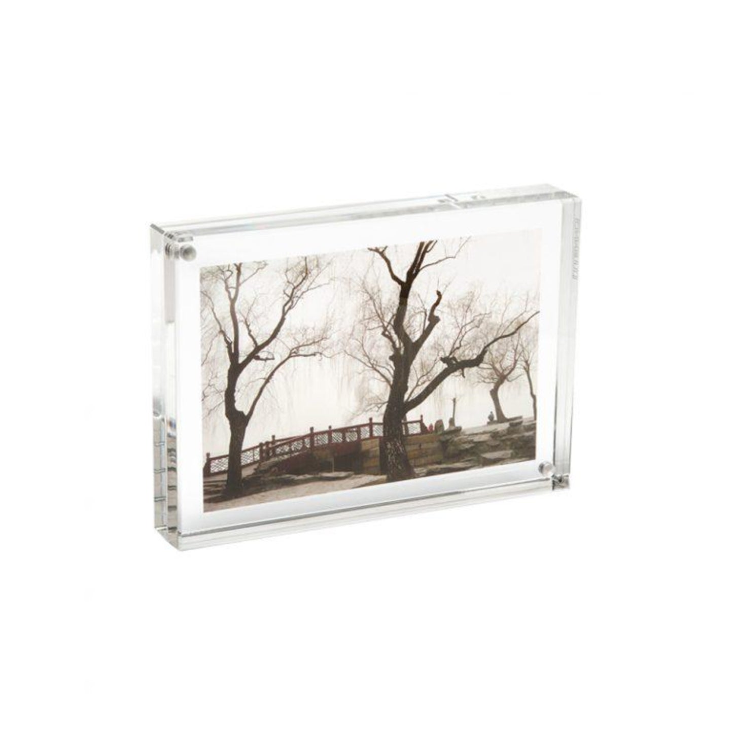 4x7 clear acrylic farmless photo frame