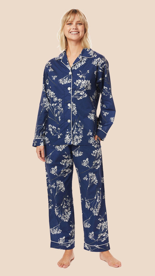 Willow Pima Cotton Long Sleeve Pajama Set