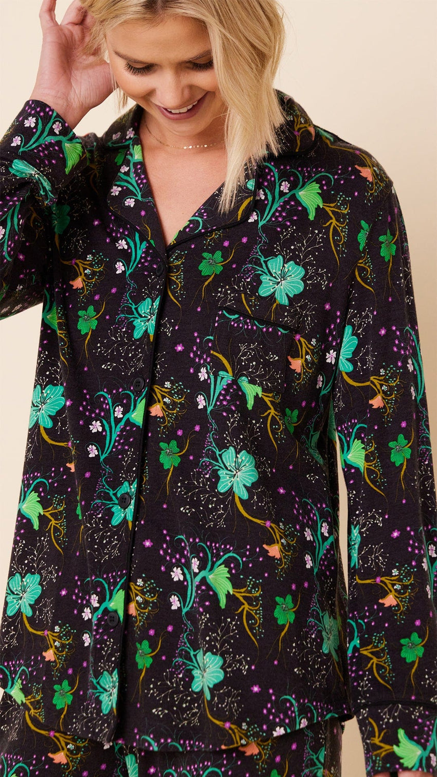Stargazer Pima Knit Pajama Set
